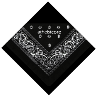 atheist core bandana