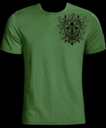 atheist crest shirt mens